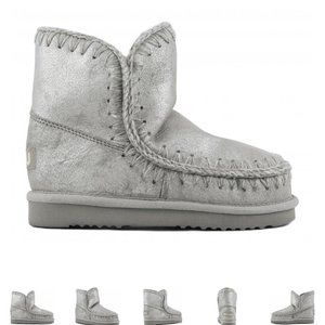 MOU | Eskimo 18 Boots in Dust Silver